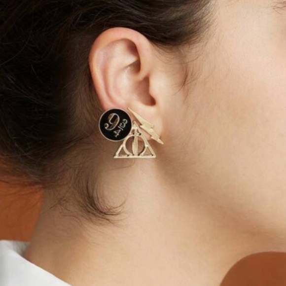 Harry Potter Earrings Set - Picture 1 of 7